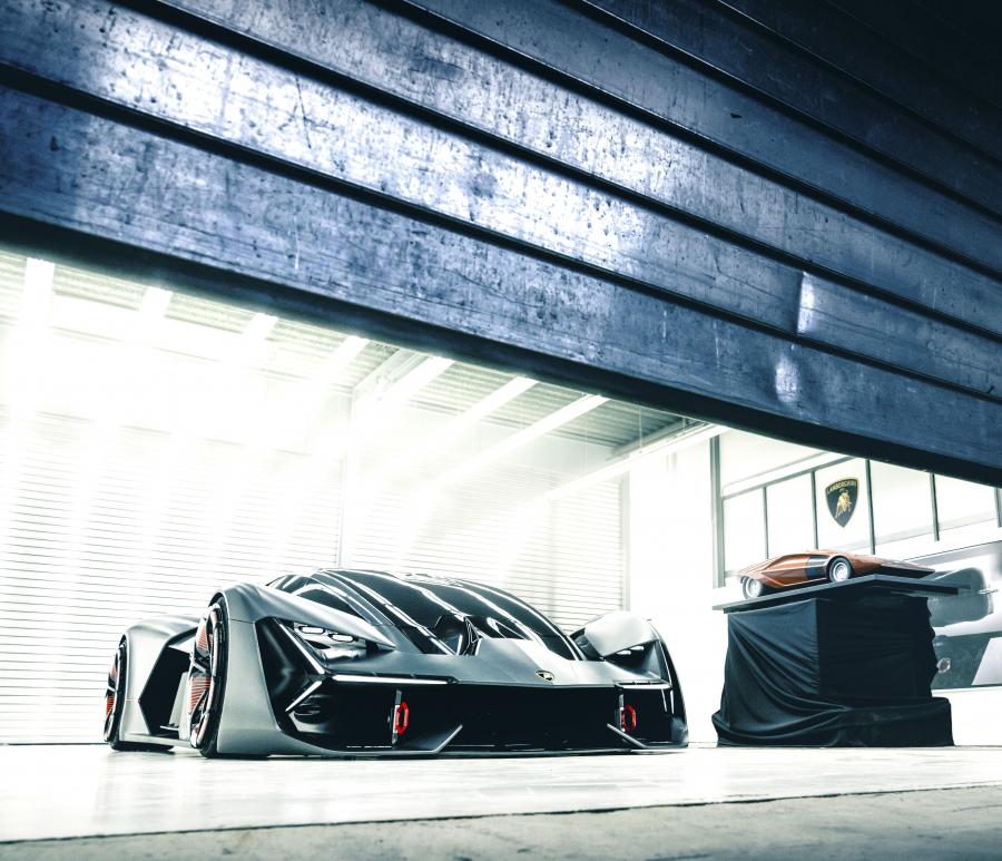  Lamborghini Terzo Millennio Concept 2017 года  (фото 15 из 19)